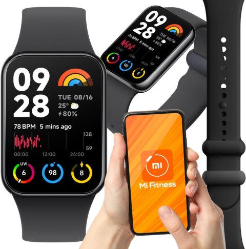Smartband Xiaomi Smart Band 8 Pro czarny Smartband Xiaomi Smart Band 8 Pro czarny