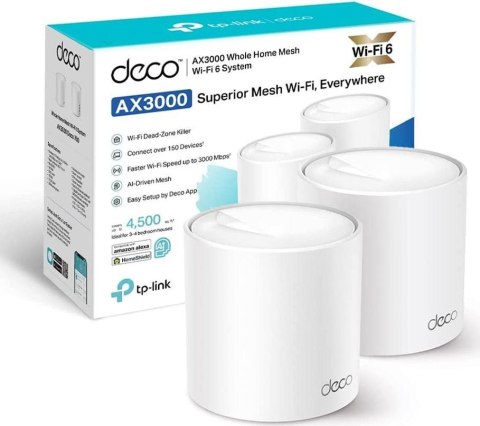 DOMOWY SYSTEM WI-FI MESH TP-LINK DECO X50 (2-PACK) DOMOWY SYSTEM WI-FI MESH TP-LINK DECO X50 (2-PACK)