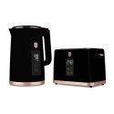 CZAJNIK ELEKTRYCZNY 1,7L + TOSTER CYFROWY BERLINGER HAUS BH-9540 BLACK ROSE