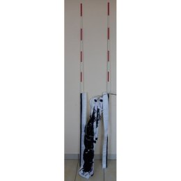 Siatka do siatkówki profesjonalna NETEX 9,5 x 1m z antenkami czarna