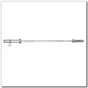 Gryf prosty olimpijski HMS GOP 150 150cm 17-60-022
