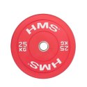 Talerz olimpijski HMS RED BUMPER 25 kg CBR25