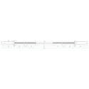 Gryf do corssfitu HMS premium GCFD450 201cm 15kg