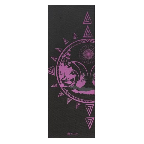 Mata do jogi dwustronna Gaiam "BE FREE" 6mm 62031 Mata do jogi dwustronna Gaiam "BE FREE" 6mm 62031