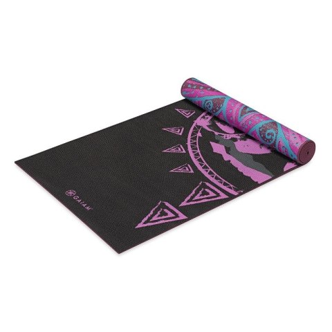 Mata do jogi dwustronna Gaiam "BE FREE" 6mm 62031 Mata do jogi dwustronna Gaiam "BE FREE" 6mm 62031