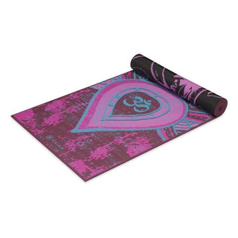 Mata do jogi dwustronna Gaiam "BE FREE" 6mm 62031 Mata do jogi dwustronna Gaiam "BE FREE" 6mm 62031