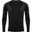 Bielizna termoaktywna Alpinus Active Base Layer Set czarno-szara M GT43257