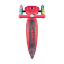 Hulajnoga 3-kołowa Globber Primo Foldable Lights 432-102-2 New Red