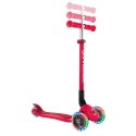Hulajnoga 3-kołowa Globber Primo Foldable Lights 432-102-2 New Red