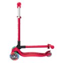 Hulajnoga 3-kołowa Globber Primo Foldable Lights 432-102-2 New Red