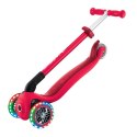 Hulajnoga 3-kołowa Globber Primo Foldable Lights 432-102-2 New Red