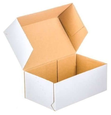 Karton Fasonowy 250x200x80mm BIAŁY-BRĄZOWY 3W E 350g/m2 - 20 sztuk Karton Fasonowy 250x200x80mm BIAŁY-BRĄZOWY 3W E 350g/m2 - 20 sztuk