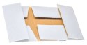 Karton Fasonowy 250x200x80mm BIAŁY-BRĄZOWY 3W E 350g/m2 - 20 sztuk