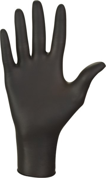 Rękawice Nitrylowe 100 sztuk / Czarne / Nitrylex Black (M 7-8) Rękawice Nitrylowe 100 sztuk / Czarne / Nitrylex Black (M 7-8)
