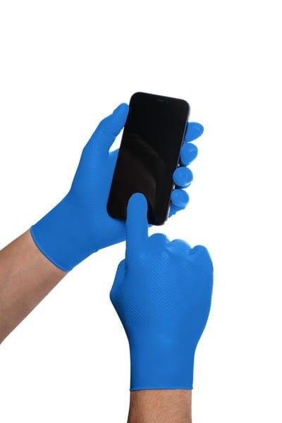 Rękawice Nitrylowe 50 szt. Gogrip Blue (10 - XL) Rękawice Nitrylowe 50 szt. Gogrip Blue (10 - XL)
