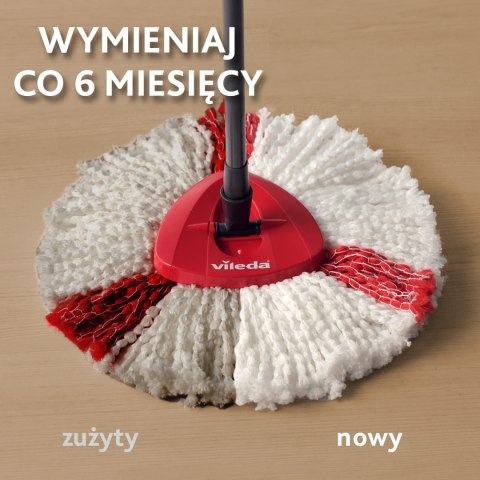 Wkład do mopa obrotowego Vileda TURBO 2w1 2szt. Wkład do mopa obrotowego Vileda TURBO 2w1 2szt.