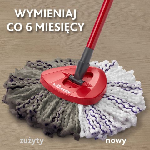 Wkład do mopa obrotowego Vileda TURBO 3w1 Microfibre Wkład do mopa obrotowego Vileda TURBO 3w1 Microfibre