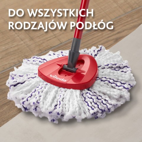 Wkład do mopa obrotowego Vileda TURBO 3w1 Microfibre Wkład do mopa obrotowego Vileda TURBO 3w1 Microfibre