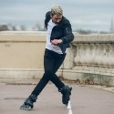 Rolki freestyle SEBA FR Spin M SKKFRSPIN-BK