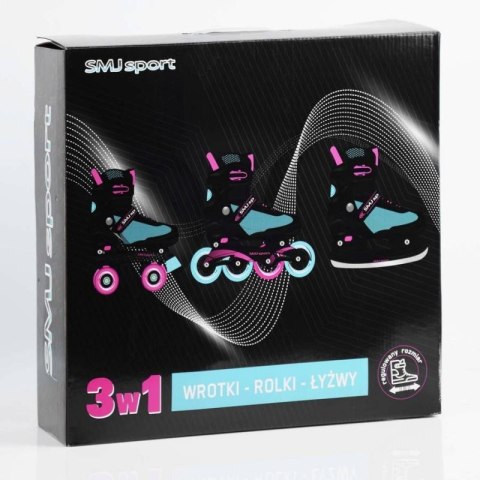 Rolki SMJ sport 3w1 Jr BS-616TP Rolki SMJ sport 3w1 Jr BS-616TP