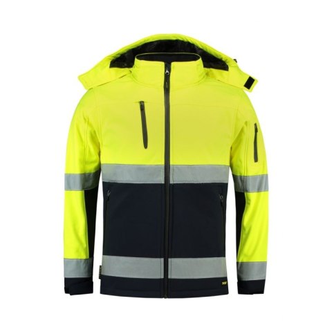 Kurtka Rimeck Bi-color EN ISO 20471 Softshell M MLI-T5297 fluorescencyjny żółty Kurtka Rimeck Bi-color EN ISO 20471 Softshell M MLI-T5297 fluorescencyjny żółty