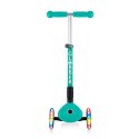 Hulajnoga 3-kołowa Globber Foldable Lights Emerald Green Jr 437-107