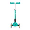 Hulajnoga 3-kołowa Globber Foldable Lights Emerald Green Jr 437-107