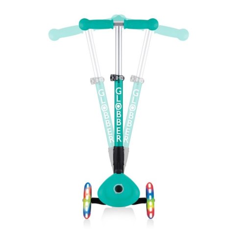 Hulajnoga 3-kołowa Globber Foldable Lights Emerald Green Jr 437-107 Hulajnoga 3-kołowa Globber Foldable Lights Emerald Green Jr 437-107