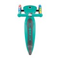 Hulajnoga 3-kołowa Globber Foldable Lights Emerald Green Jr 437-107