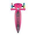 Hulajnoga 3-kołowa Globber Foldable Lights Fuchsia Jr 437-110