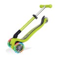 Hulajnoga 3-kołowa Globber Foldable Lights Lime Green Jr 437-106