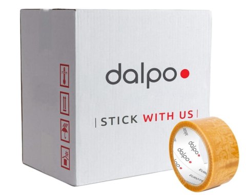 Taśma Pakowa DALPO Transparent STRONG 48/60y - 36 szt. Taśma Pakowa DALPO Transparent STRONG 48/60y - 36 szt.