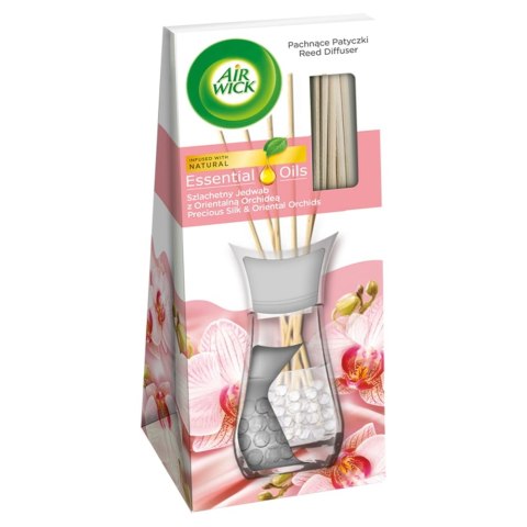 Air Wick Pachnące Patyczki Szlachetny Jedwab z Orientalną Orchideą/Precious Silk & Oriental Orchids 25ml Air Wick Pachnące Patyczki Szlachetny Jedwab z Orientalną Orchideą/Precious Silk & Oriental Orchids 25ml