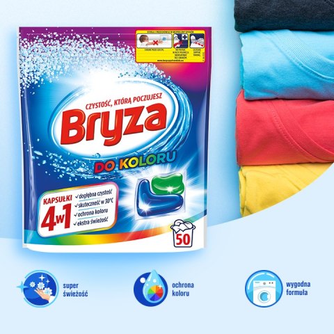 Bryza 4w1 kapsułki DO KOLORU 50 Bryza 4w1 kapsułki DO KOLORU 50