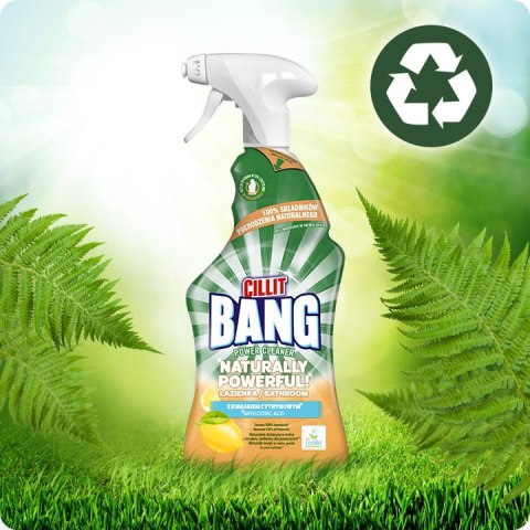 CILLIT BANG Naturally Powerful Łazienka 750ml Spray CILLIT BANG Naturally Powerful Łazienka 750ml Spray