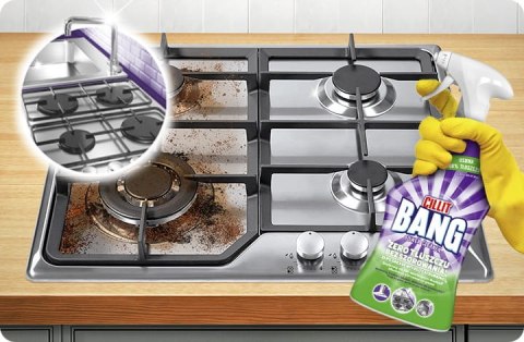 CILLIT BANG Power Cleaner Tłuszcz i Smugi 750ml Spray CILLIT BANG Power Cleaner Tłuszcz i Smugi 750ml Spray