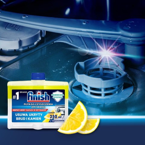 FINISH Płyn do czyszczenia zmywarek 250 ml cytrynowy FINISH Płyn do czyszczenia zmywarek 250 ml cytrynowy
