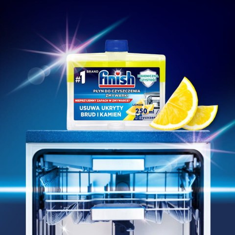 FINISH Płyn do czyszczenia zmywarek 250 ml cytrynowy FINISH Płyn do czyszczenia zmywarek 250 ml cytrynowy