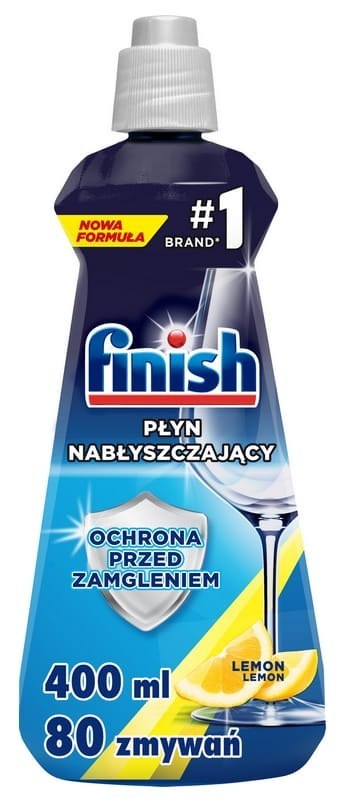 FINISH Płyn nabłyszczający Shine&Protect 400 ml cytrynowy FINISH Płyn nabłyszczający Shine&Protect 400 ml cytrynowy