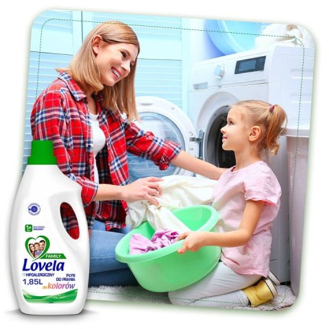Lovela Family Płyn do Prania Color 1,85l Lovela Family Płyn do Prania Color 1,85l