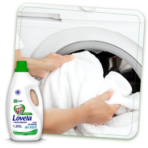 Lovela Family Płyn do Prania White 1,85l Lovela Family Płyn do Prania White 1,85l