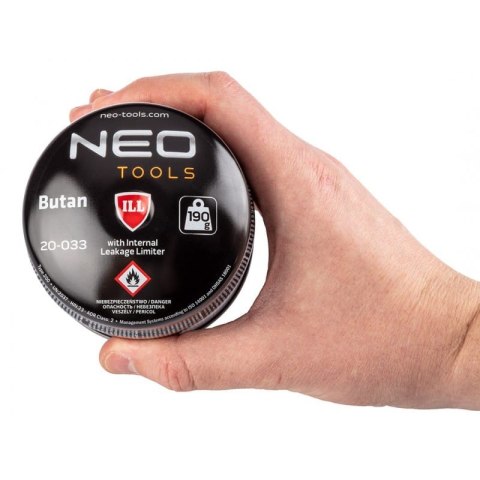 Nabój Z Gazem Butan 190g, Nabijany Nabój Z Gazem Butan 190g, Nabijany