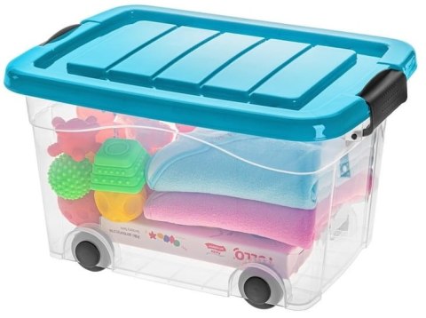 Pojemnik Roller Box 20L, Pokrywa Turkus Pojemnik Roller Box 20L, Pokrywa Turkus