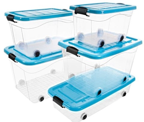 Pojemnik Roller Box 20L, Pokrywa Turkus Pojemnik Roller Box 20L, Pokrywa Turkus
