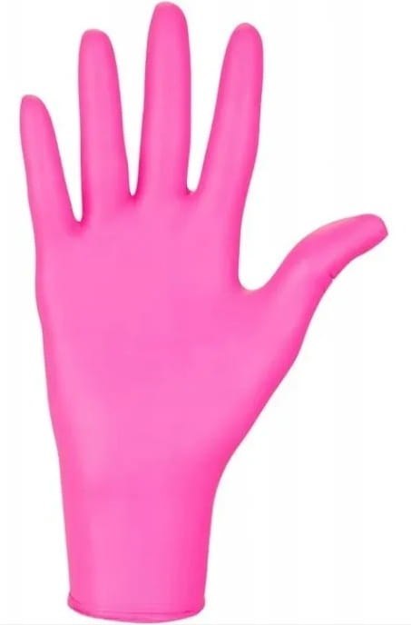 Rękawice Nitrylowe 100 szt. Nitrylex Magenta (XS 5-6) Rękawice Nitrylowe 100 szt. Nitrylex Magenta (XS 5-6)