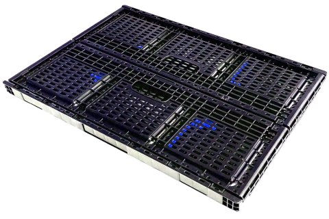Skrzynka Składana 600x400x219mm Szara Skrzynka Składana 600x400x219mm Szara