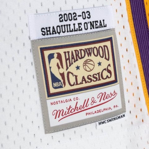 Koszulka Mitchell & Ness Los Angeles Lakers NBA Shaquille O'Neal M SMJY4442-LAL02SONWHIT Koszulka Mitchell & Ness Los Angeles Lakers NBA Shaquille O'Neal M SMJY4442-LAL02SONWHIT