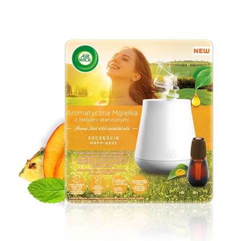 Air Wick Aromatyczna Mgiełka Szczęście/Happiness 20ml Komplet Air Wick Aromatyczna Mgiełka Szczęście/Happiness 20ml Komplet
