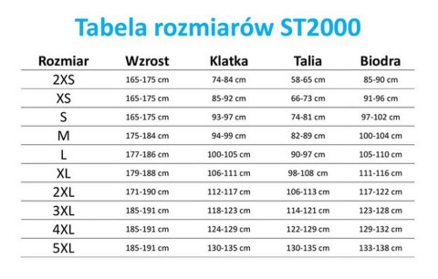 T-shirt Unisex STEDMAN Czarny ST2000_BLO (M) T-shirt Unisex STEDMAN Czarny ST2000_BLO (M)