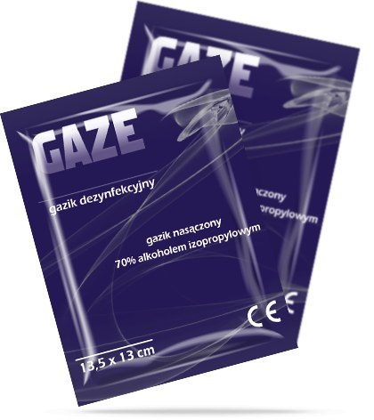 Gazik Dezynfekcyjny - 100 szt. Gazik Dezynfekcyjny - 100 szt.